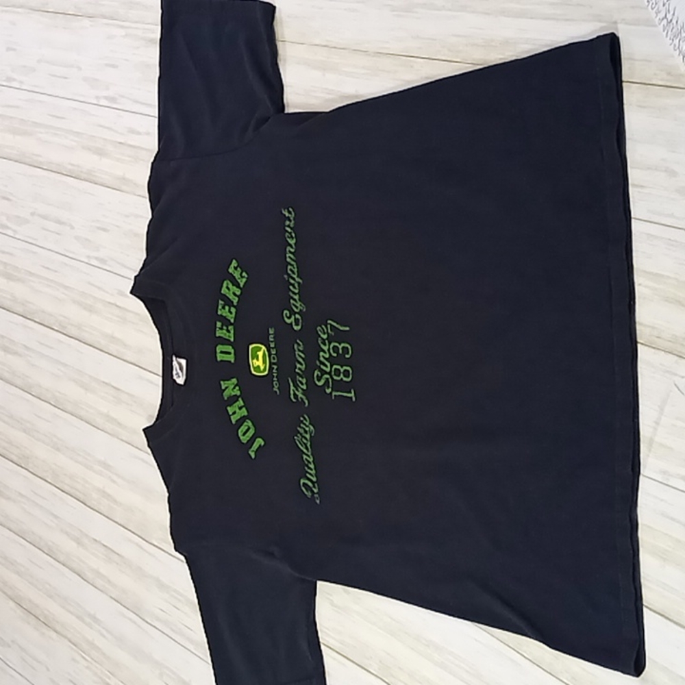 John Deere Black TShirt Size Medium - Picture 5 of 10